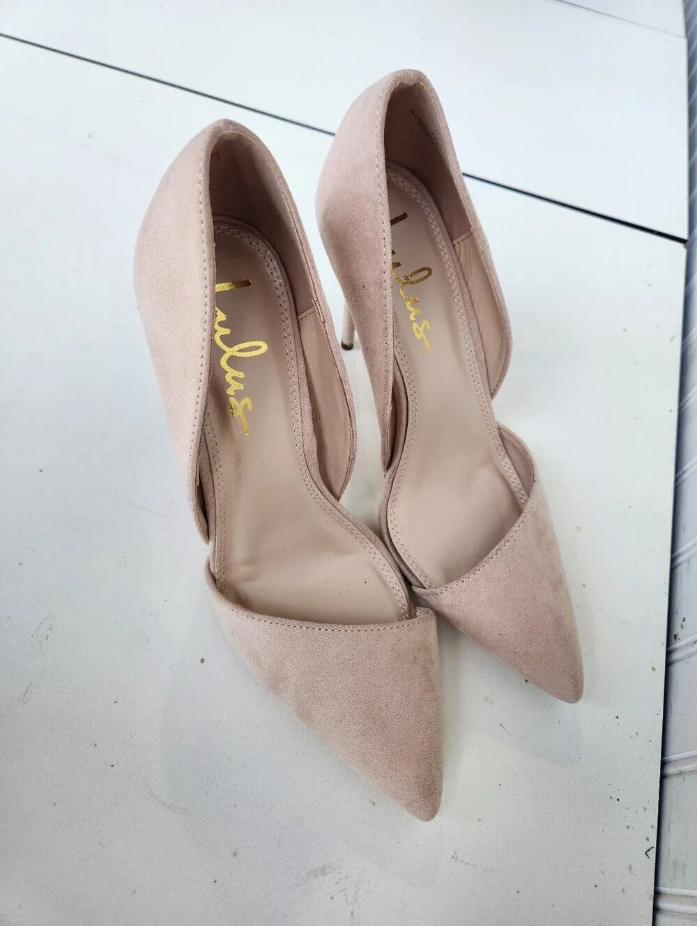Lulu's Wedding Homecoming Prom Formal Shoes Heels Women's Size 7.5